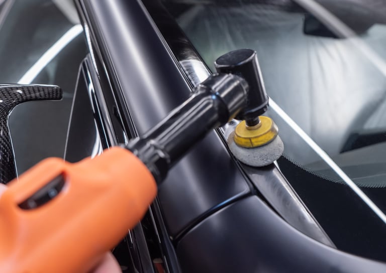 Professional car detailing